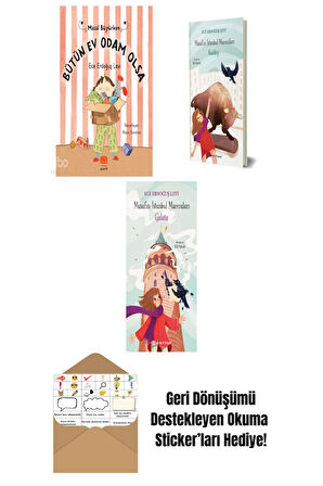 Ece Erdoğuş Levi 3 Kitap Seti + Okuma Sticker'ları