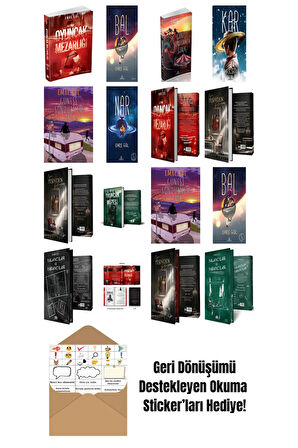 Emre Gül 16 Kitap Seti + Okuma Sticker'ları
