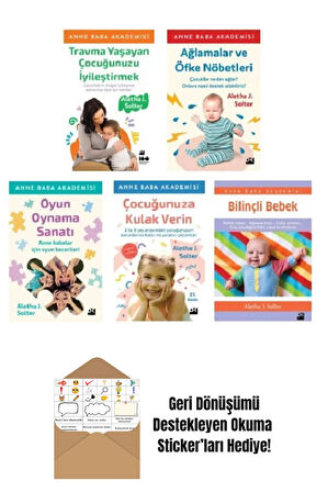 Aletha J. Solter 5 Kitap Set + Okuma Sticker'ları