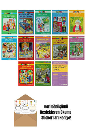 Ertan Ardanancı 13 Kitap Seti + Okuma Sticker'ları