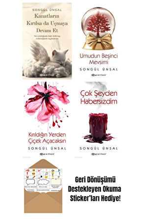 Songül Ünsal 4 Kitap Seti + Okuma Sticker'ları