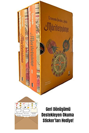 Erzurumlu İbrahim Hakkı Marifetname 1-2 (Ciltli-Kutulu) + Okuma Sticker'ları