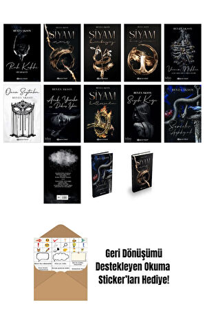 Beyza Aksoy 13 Kitap Seti + Okuma Sticker'ları