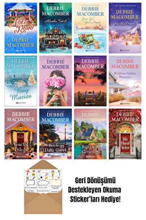 Debbie Macomber 12 Kitap Seti + Okuma Sticker'ları