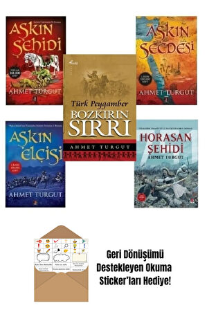 Ahmet Turgut 5 Kitap Set + Okuma Sticker'ları