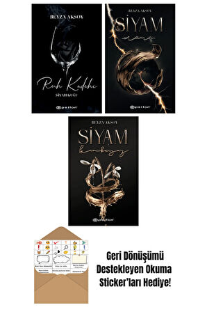 Beyza Aksoy 3 Kitap Seti + Okuma Sticker'ları
