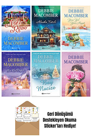 Debbie Macomber 6 Kitap Seti + Okuma Sticker'ları