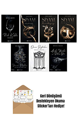 Beyza Aksoy 7 Kitap Seti + Okuma Sticker'ları