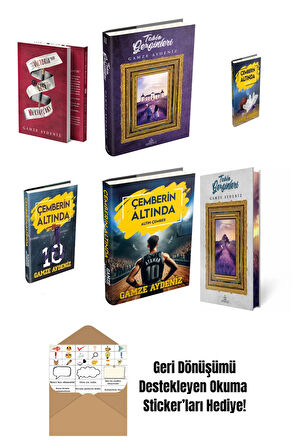 Gamze Aydeniz 6 Kitap Seti + Okuma Sticker'ları