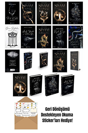 Beyza Aksoy 19 Kitap Seti + Okuma Sticker'ları