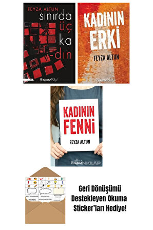 Feyza Altun 3 Kitap Seti + Okuma Sticker'ları