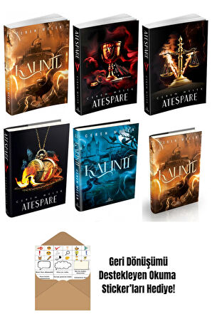 Ceren Melek 6 Kitap Seti + Okuma Sticker'ları