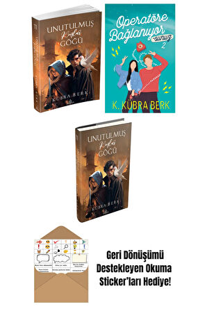 K. Kübra Berk 3 Kitap Seti + Okuma Sticker'ları