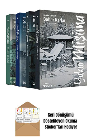 Yukio Mişima - Bereket Denizi Seti (1-4) + Okuma Sticker'ları