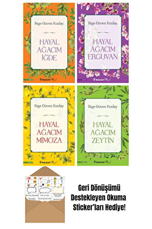 Bige Güven Kızılay 4 Kitap Seti + Okuma Sticker'ları