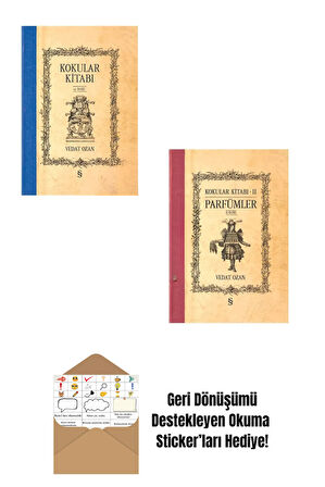 Vedat Ozan - Kokular Kitabı 1 ve 2 Set + Okuma Sticker'ları