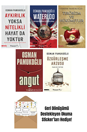 Osman Pamukoğlu 5 Kitap Seti + Okuma Sticker'ları