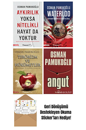 Osman Pamukoğlu 4 Kitap Seti + Okuma Sticker'ları
