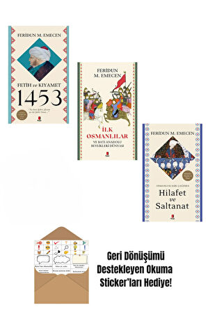 Feridun M Emecen - Fetih Ve Kıyamet 1453 3 Kitap Set + Okuma Sticker'ları