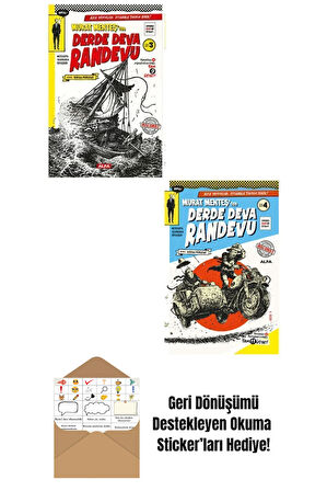 Derde Deva Randevu 3-4. Kitaplar + Okuma Sticker'ları