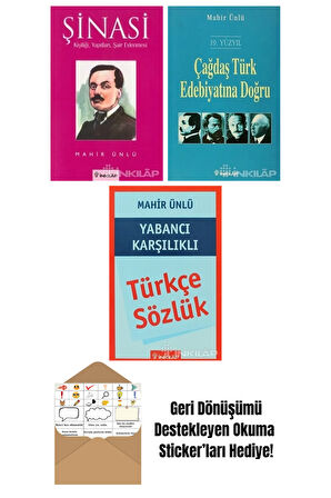 Mahir Ünlü 3 Kitap Seti + Okuma Sticker'ları