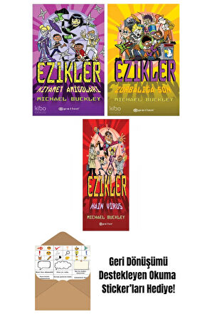Michael Buckley 3 Kitap Seti + Okuma Sticker'ları
