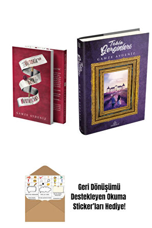 Gamze Aydeniz 2 Kitap Seti + Okuma Sticker'ları