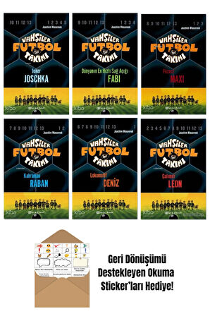 Joachim Masannek 6 Kitap Seti + Okuma Sticker'ları