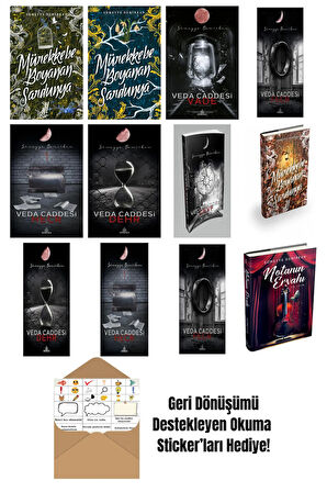 Sümeyye Demirkan 12 Kitap Seti + Okuma Sticker'ları