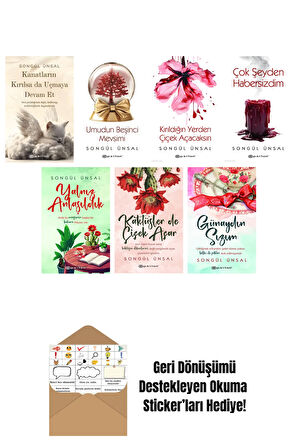 Songül Ünsal 7 Kitap Seti + Okuma Sticker'ları