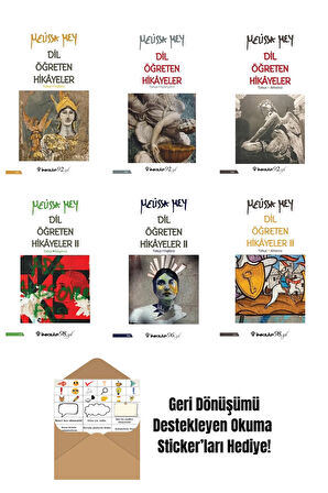 Melissa Mey 6 Kitap Seti + Okuma Sticker'ları