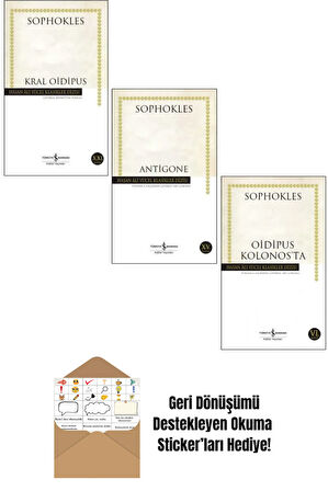 Thebai Üçlemesi Seti + Okuma Sticker'ları
