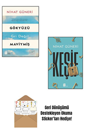 Nihat Güneri 2 Kitap Set + Okuma Sticker'ları
