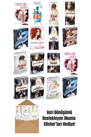 Fatih Murat Arsal 16 Kitap Seti + Okuma Sticker'ları