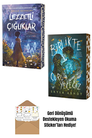 Lezzetli Çığlıklar + Birlikte Çürüyeceğiz 2 Kitap Set + Okuma Sticker'ları