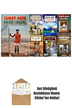 Sunay Akın 7 Kitap Set + Okuma Sticker'ları