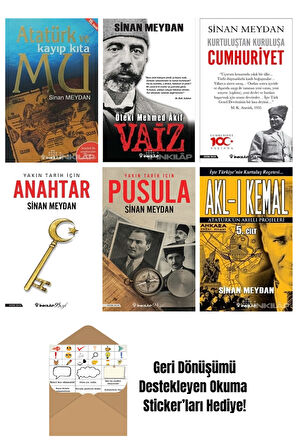 Sinan Meydan 6 Kitap Seti + Okuma Sticker'ları