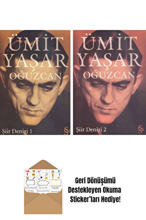 Şiir Denizi 1-2 / 2 Kitap Takım + Okuma Sticker'ları