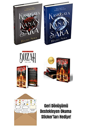 HAZEL NOYA 4 Kitap Seti + Okuma Sticker'ları