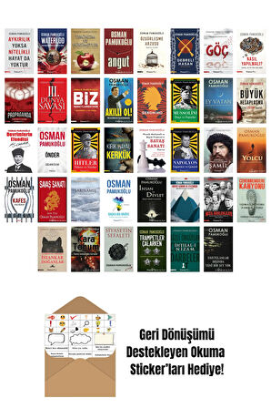 Osman Pamukoğlu 38 Kitap Seti + Okuma Sticker'ları