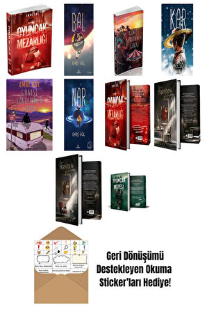 Emre Gül 10 Kitap Seti + Okuma Sticker'ları