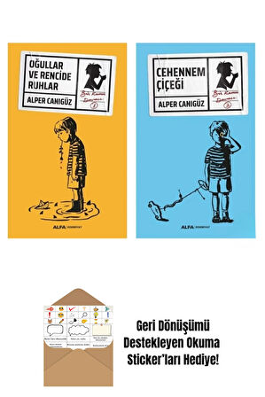 Alper Canıgüz Bir Kamu Davası 2 Kitap Set + Okuma Sticker'ları