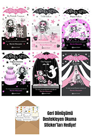 Harriet Muncaster 6 Kitap Seti + Okuma Sticker'ları