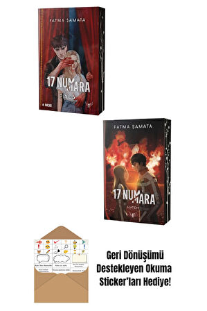 17 Numara 2. ve 3. Kitaplar Seti + Okuma Sticker'ları
