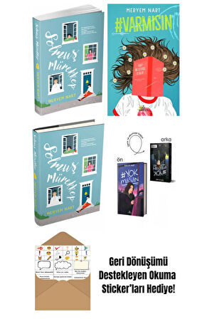 Meryem Nart 4 Kitap Seti + Okuma Sticker'ları