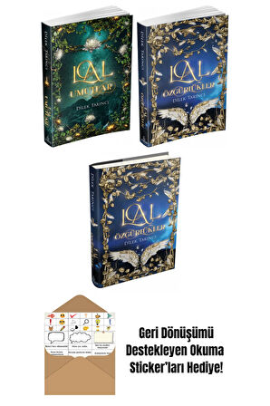 Dilek Tarıncı 3 Kitap Seti + Okuma Sticker'ları