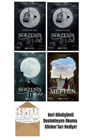 Sümeyye Koç 4 Kitap Seti + Okuma Sticker'ları
