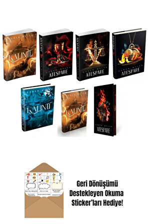 Ceren Melek 7 Kitap Seti + Okuma Sticker'ları