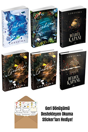 Loresima 6 Kitap Seti + Okuma Sticker'ları