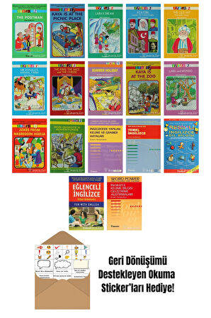 Ertan Ardanancı 17 Kitap Seti + Okuma Sticker'ları